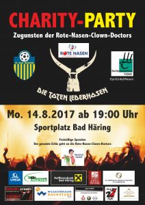 Charity Party am Fußballplatz @ Fußballplatz Bad Häring | Bad Häring | Tirol | Österreich