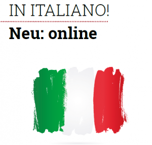 Online Italienischkurs, erste von acht Einheiten @ Online Kurs