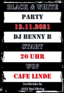 Black & White Party @ Cafe Linde