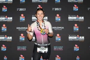 Sanne Kaindl Ironman Hawaii Finisherin