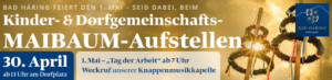 Maibaumaufstellen Foto Gemeinde Bad Häring