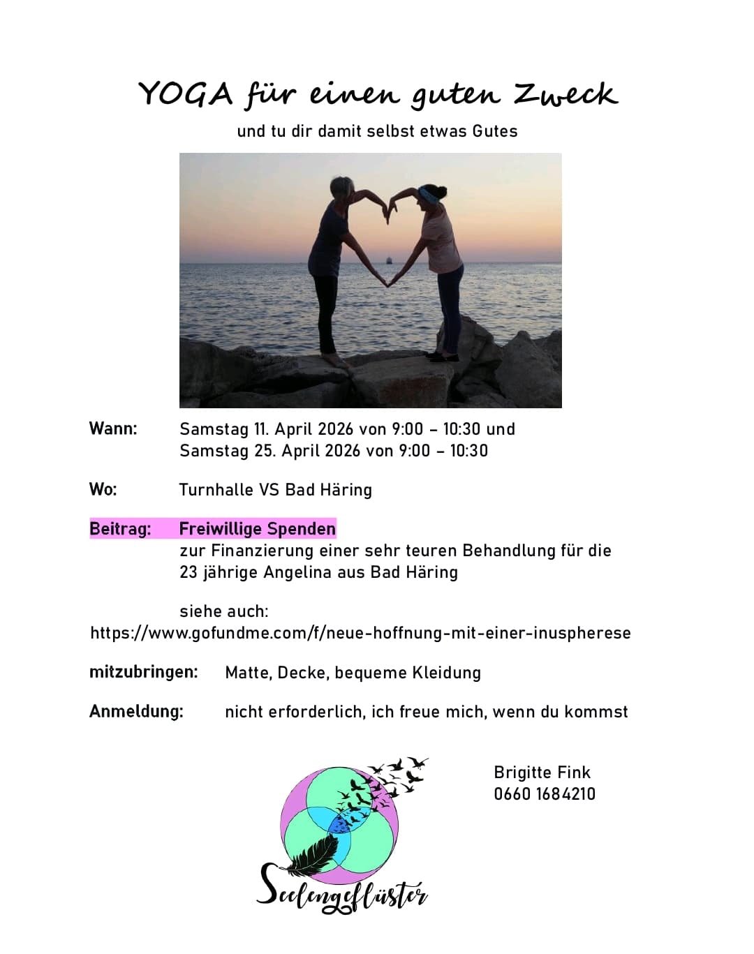 Yoga für einen guten Zweck