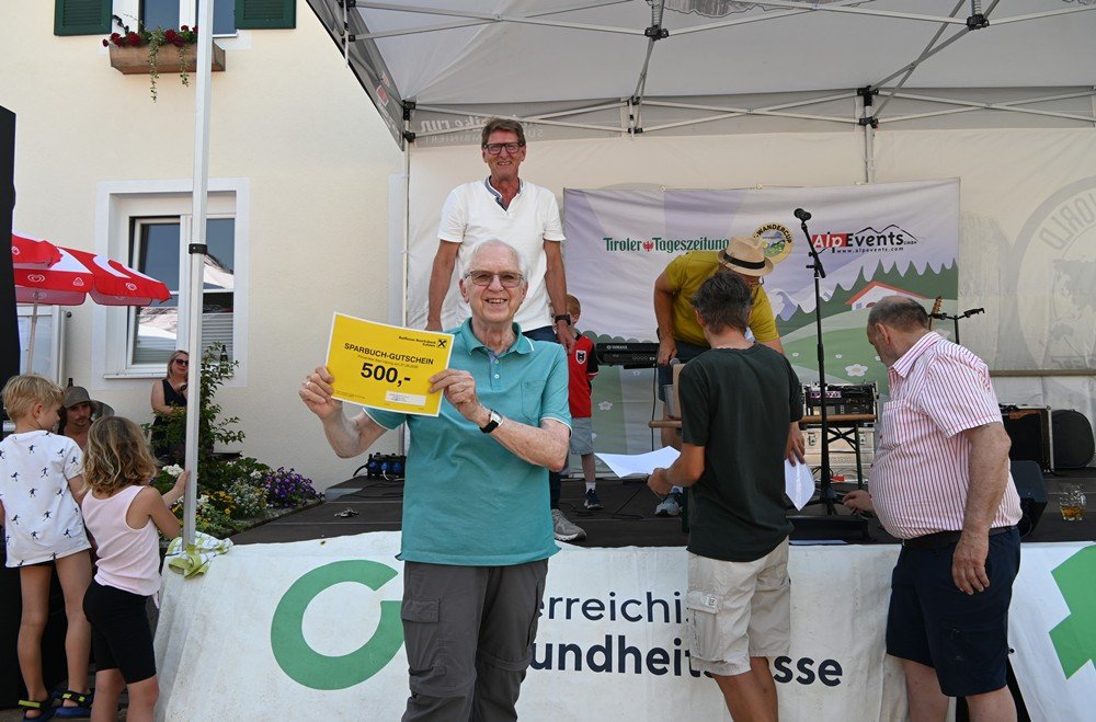 Tag 8 der Dorfwoche: TT-Wandercup, Familienfest und U1-Musikanten-Starparade, Verlosung der Tombola-Hauptpreise